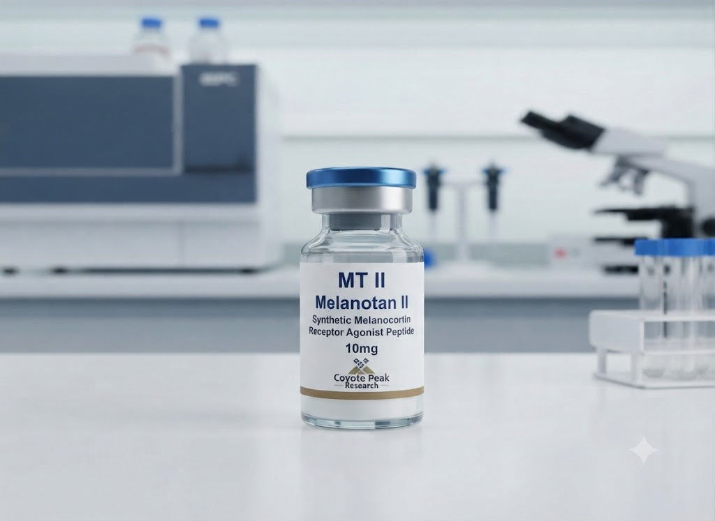 Melanotan II — Synthetic Melanocortin Receptor Agonist Peptide | 10mg