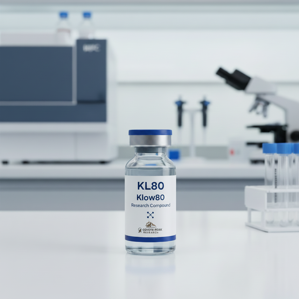 Klow80 80mg research compound vial - Coyote Peak Research